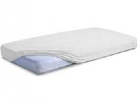 (ComputerSalg) Multitex Sengelagen 120 x 200 Satin med elastik Gold 42