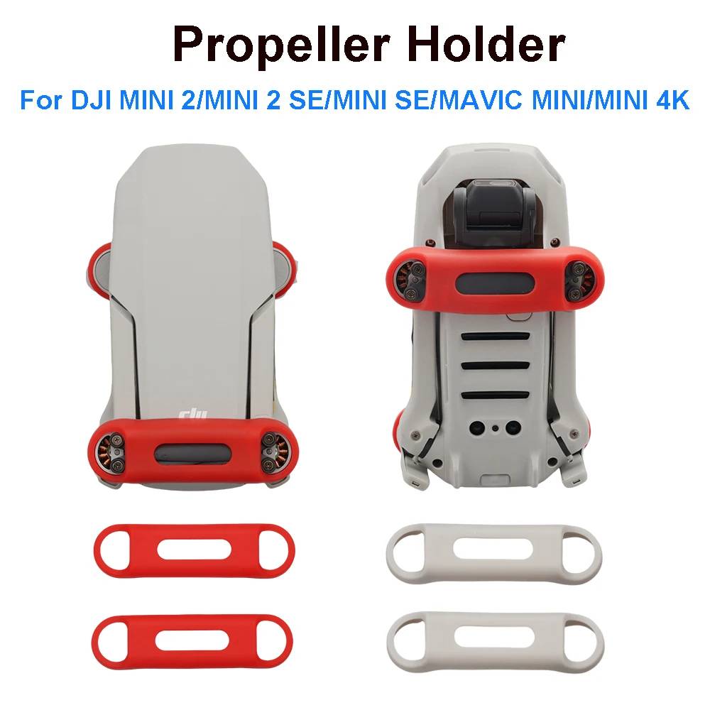 Silicone Propeller Holder For DJI Mini 2/SE/Mavic Mini Drone Fixed Stabilizers For DJI Mini 1/2/SE/Mini 4K Drone Accessories