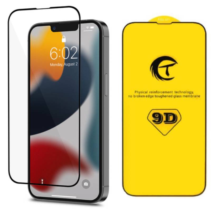 Heldækkende PRO Skærmbeskyttelse i Hærdet Glas (9D) - iPhone 17.
