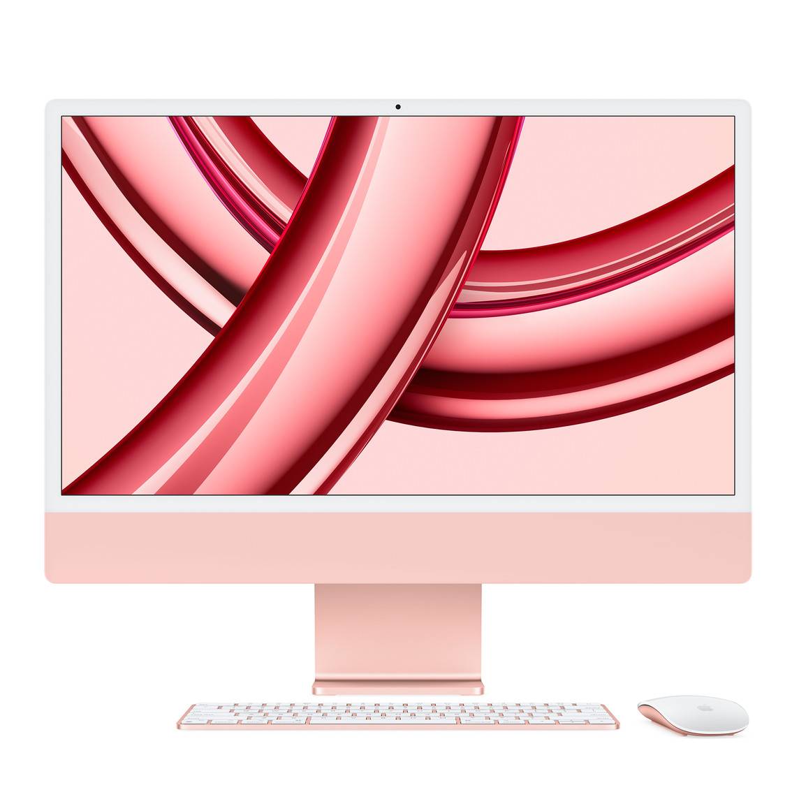 iMac 24 Retina 4.5K (2023) M3 8-core CPU, 10-core GPU/8GB/256GB SSD - Rosa (begagnad) - Gradering A