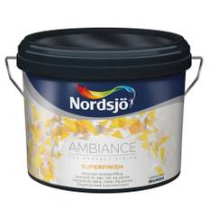 Snickerifärg Nordsjö Ambiance Vit Helmatt Volym: 2,5 L, Vit