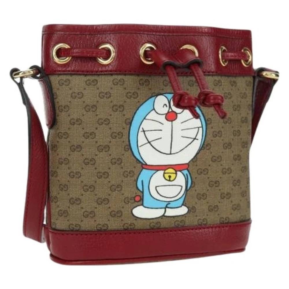 Gucci Vintage Pre-owned Micro Small GG Canvas Skuldertaske - Vintage - Dame - Flerfarvet - ONE SIZE - Uld