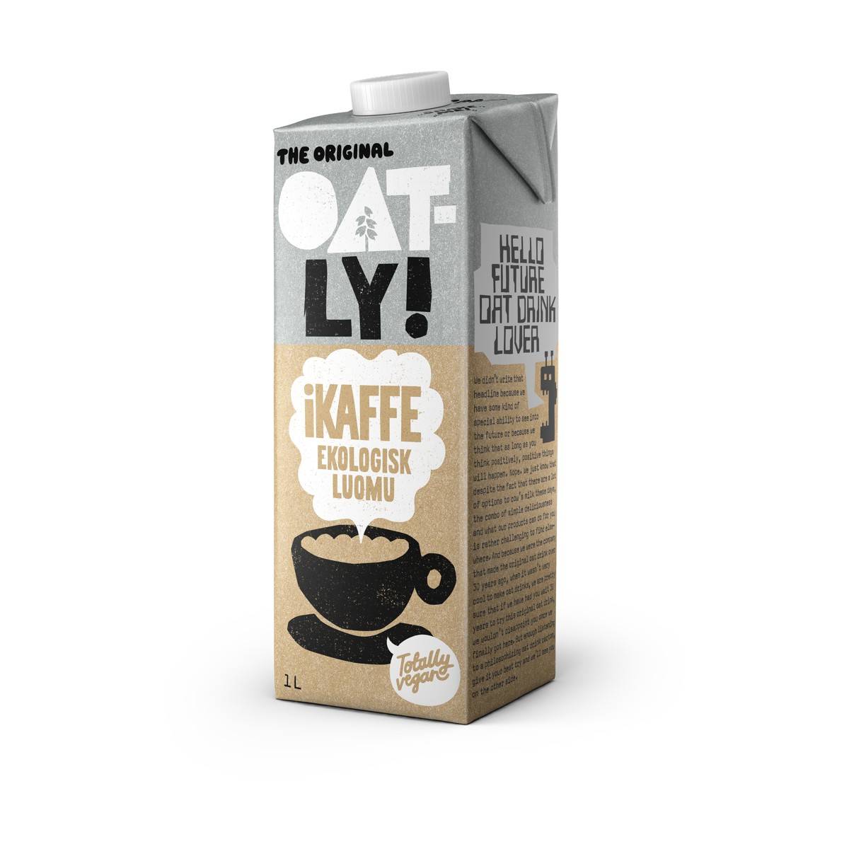 Havredryck Oatly iKaffe EKO, för skumning, 1L