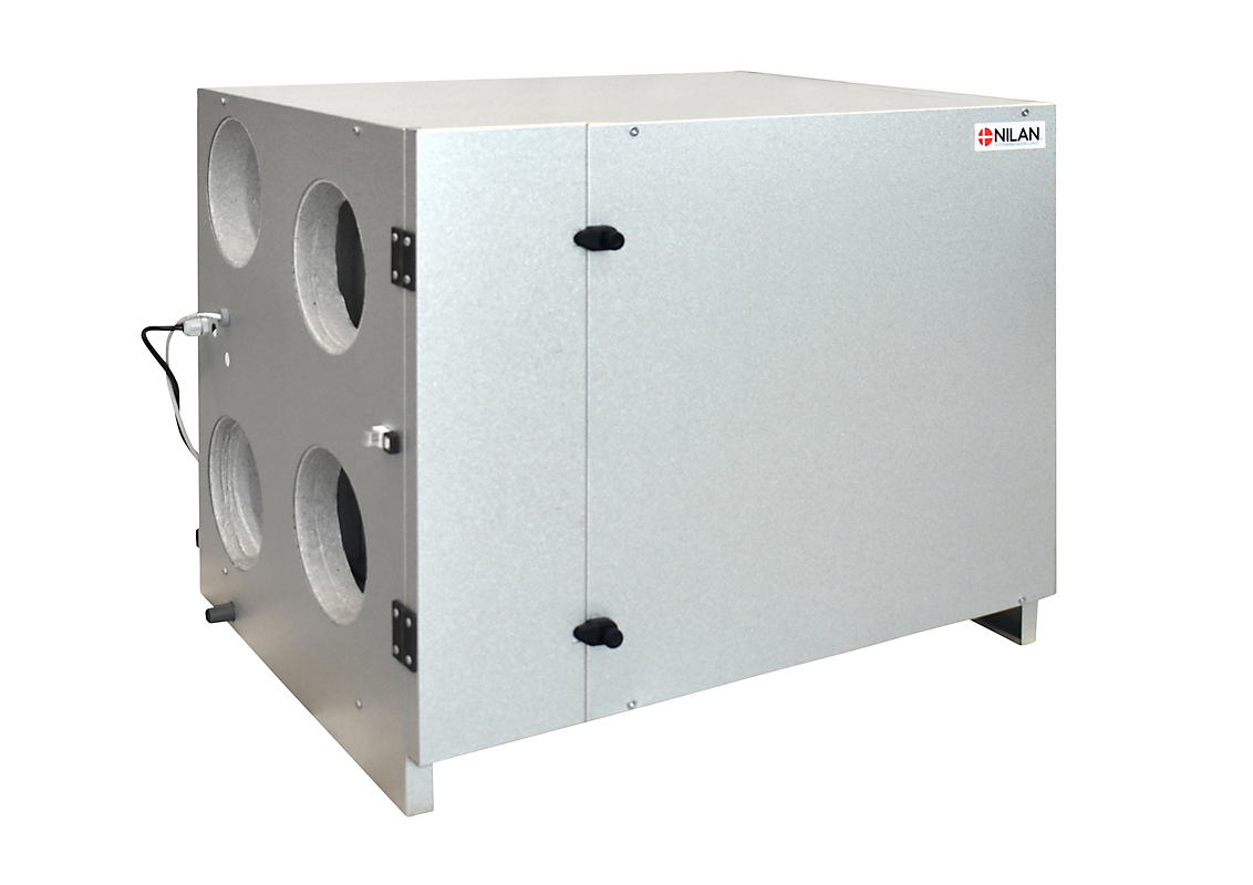Nilan Comfort 350L CTS602 CTSLight HMI ''2020'' energieffektivt ventilationsaggregat
