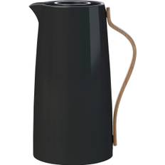 Stelton Emma Termokande, Kaffe 1,2 l, Black Black Str H 24,5 cm Ø 13 - Termokander Stål hos Magasin