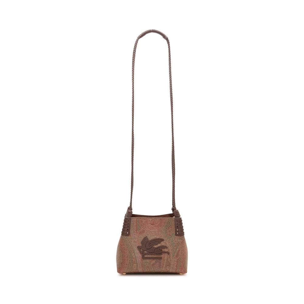 Etro Libra Skuldertaske - Tasker - Dame - Brun - ONE SIZE - Uld