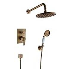 concealed shower system shower kit shower head and hose with shower mixer set antique