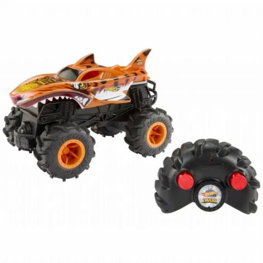 Hot Wheels Rc Monster Truck Tiger Shark Radiostyrda Bilar Hnv03