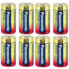 Batterier LR-14 - 8-pack, alkaliska batterier i storlek C