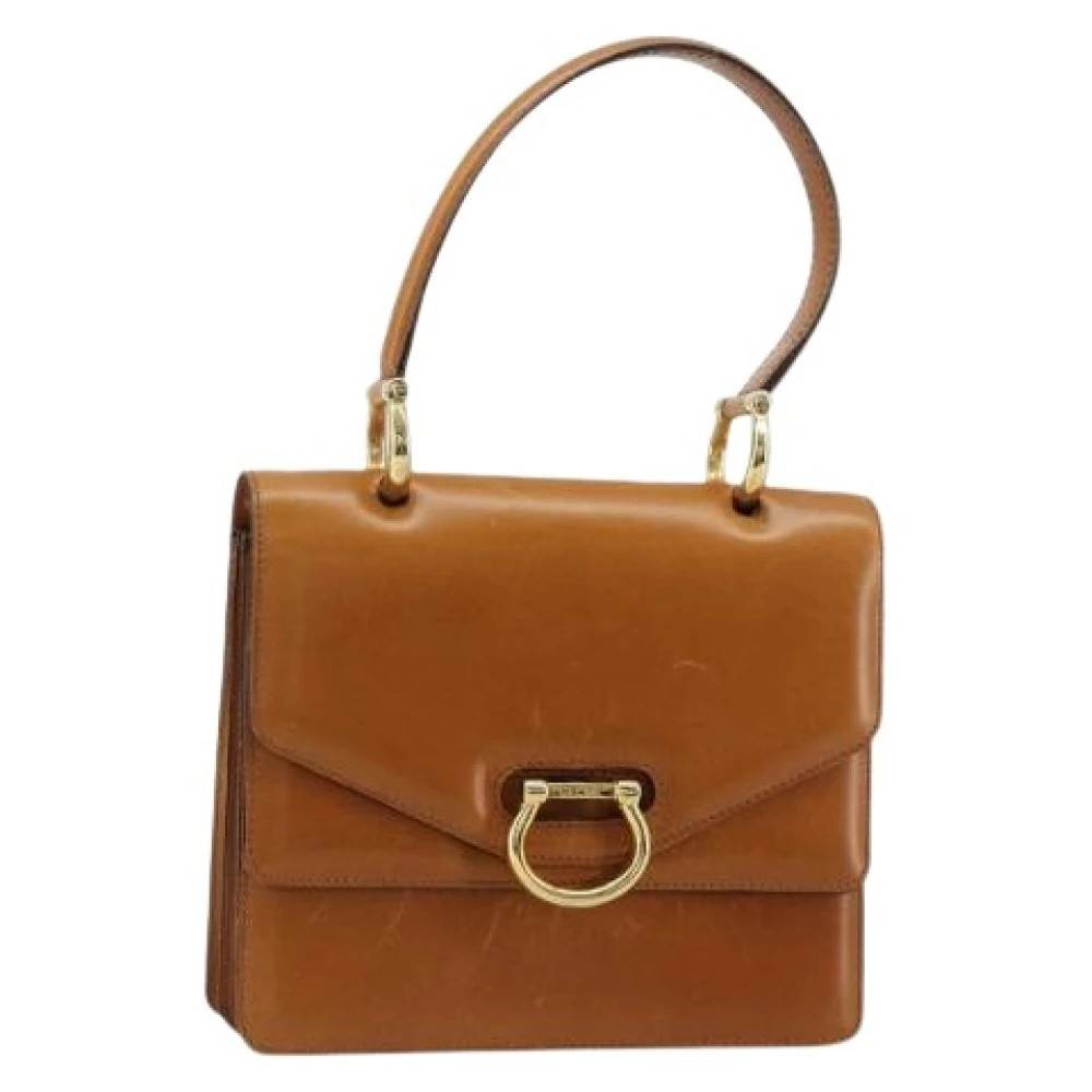 Celine Vintage Pre-owned Vintage Håndtaske - Vintage - Dame - Brun - ONE SIZE - Uld