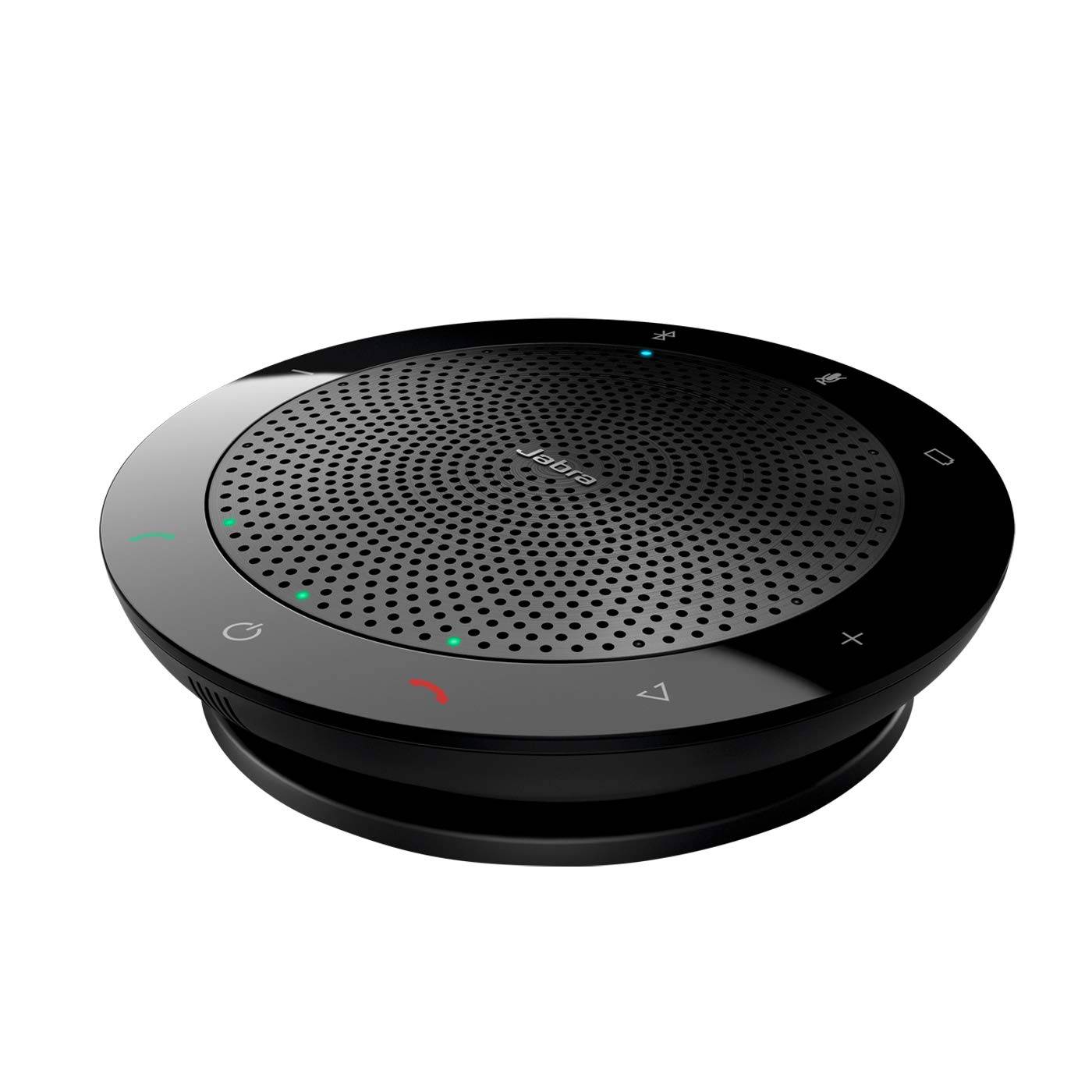 Jabra Speak 510 Speakerphone Unified Communications-certifierad bärbar konferenshögtalare med USB, Anslut med laptops, smartphones och surfplattor, Svart