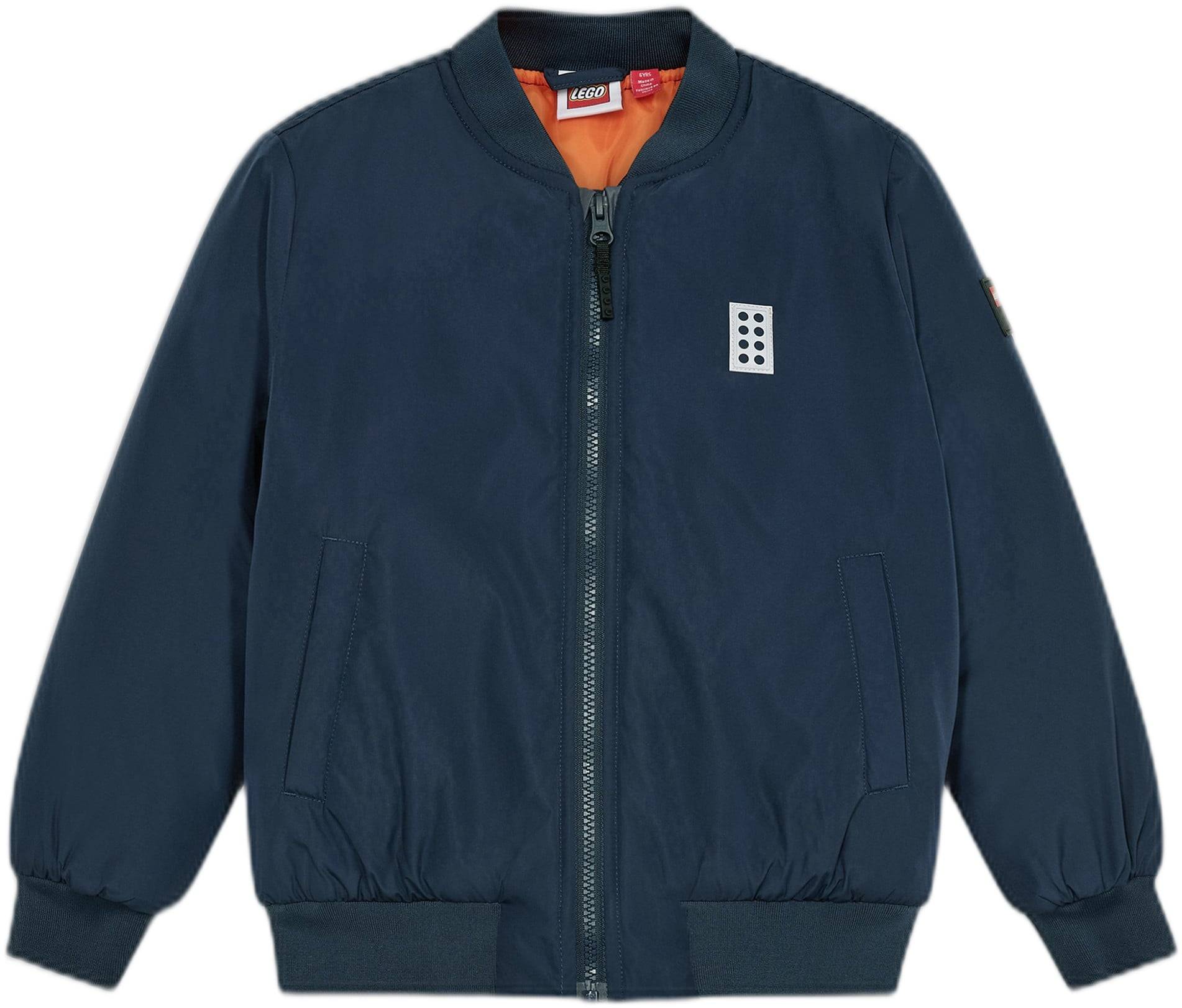 LEGO kidswear/LEGO børnetøj Lwjian 717 Jacket Stl. 116 cm unisex - Bomberjackor Från Magasin - Blå (116 cm)