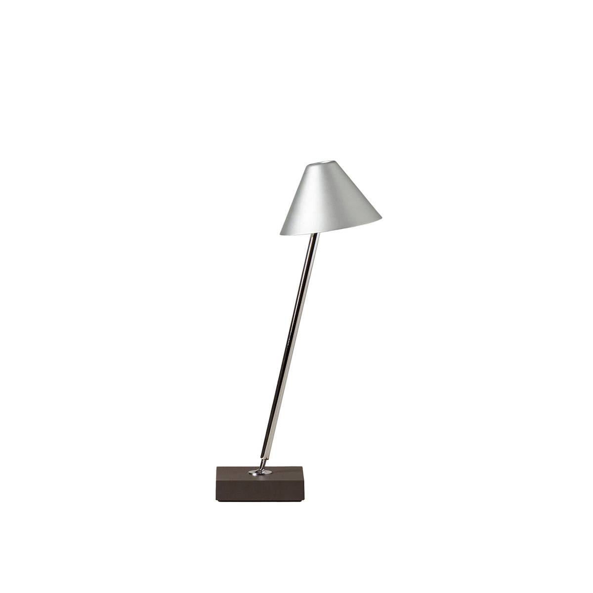 Santa & Cole - Gira Mini, portable bordlampe Naturlig aluminium - Jacobsen Plus