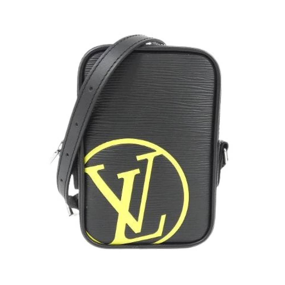 Louis Vuitton Vintage Pre-owned Epi Danube Skuldertaske - Vintage - Dame - Sort - ONE SIZE - Uld