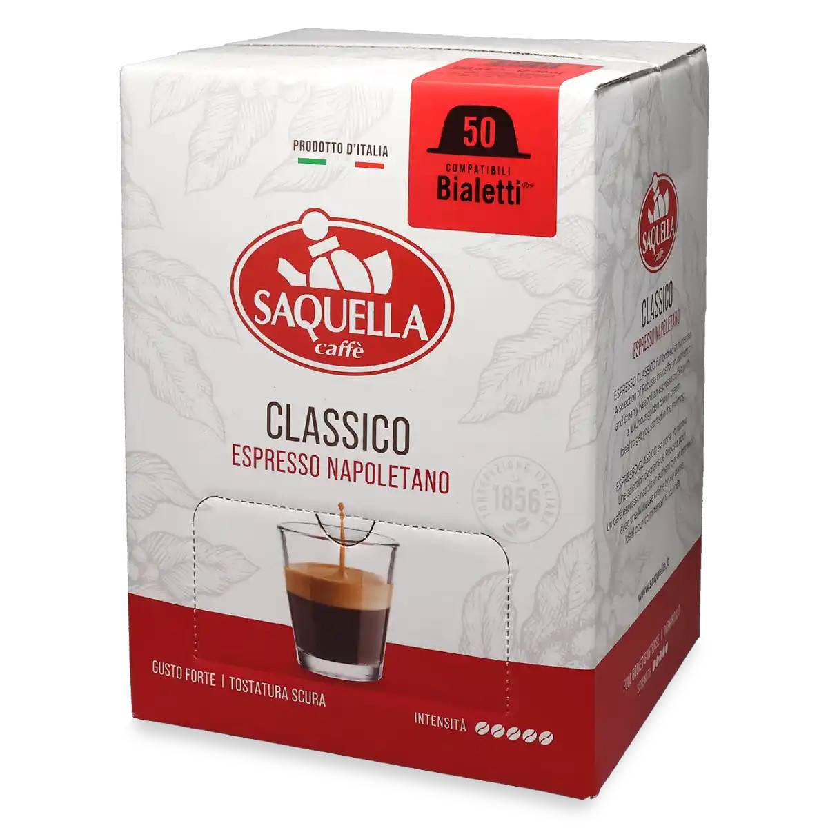 Saquella | Classico - 50 kapsler til Bialetti