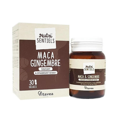 Nutri'Sentiels Maca Ginger - Toning & Sexual Enhancing 30 kapslar