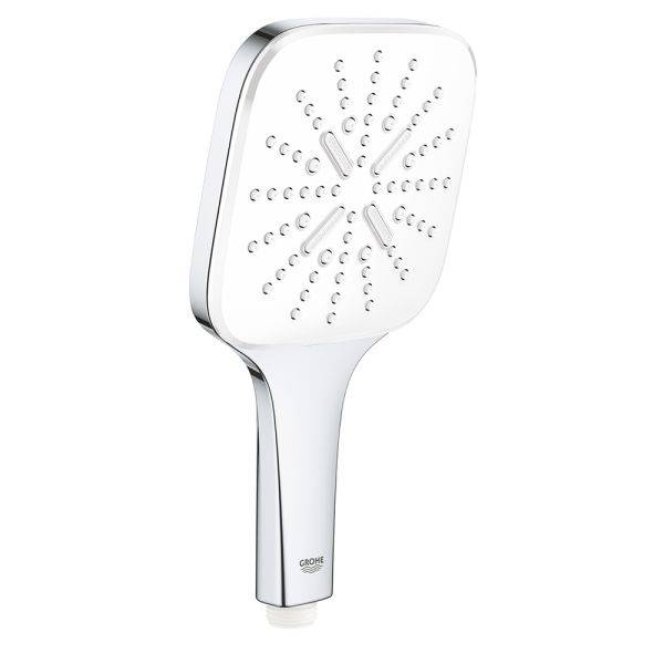 Handdusch Grohe Rainshower SmartActive 130 Cube Moon White