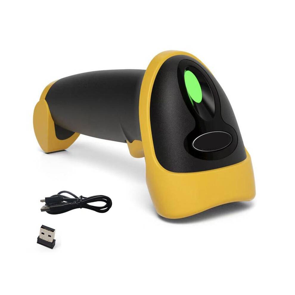 Wireless 2D Barcode Scanner QR Bar Code Reader for Supermarket Logistics Warehouse Retail POS