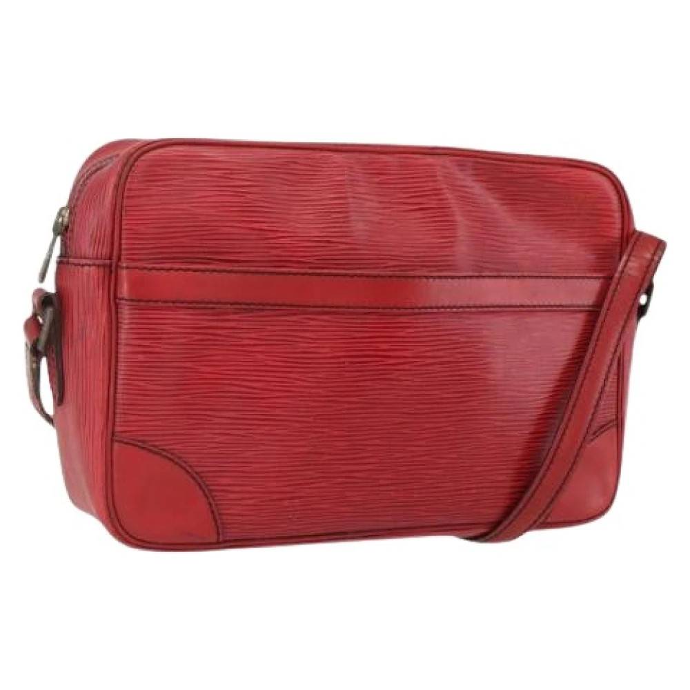 Louis Vuitton Vintage Pre-owned Vintage Crossbody Taske - Vintage - Dame - Rød - ONE SIZE - Læder