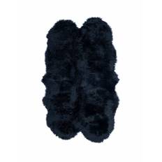Naturally Sheepskins Naturally Sheepskins Black Quad Sheepskin Rug