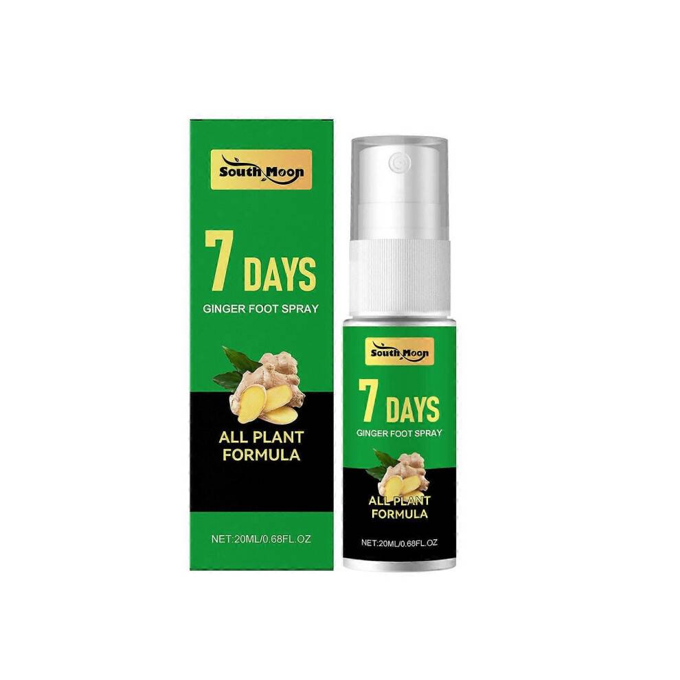 (1pc) 1-3pcs Mild, Refreshing and Moisturizing Foot Ginger Nourishing Spray