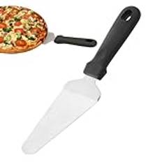 Pizzaskyffel,Pizzaspatel - Pizza svarv spatel paddel,Pizza Rocker Cutter i rostfritt stål Vridande spade för bakning, pizzapajskal