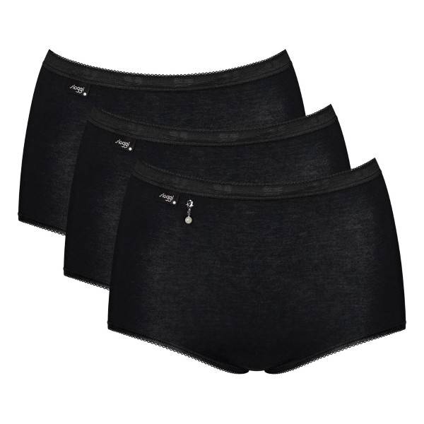 Sloggi 3-pak Pearl Maxi - Black - 52