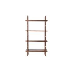 GIGGI Vägghylla 109x60x20 Brun