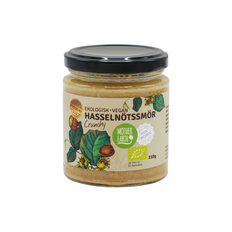 Hasselnötssmör Crunchy, 210 g Eko