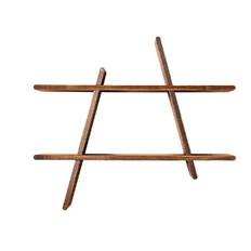 Andersen Furniture A-Shelf Hylde - Stor - Røget ask