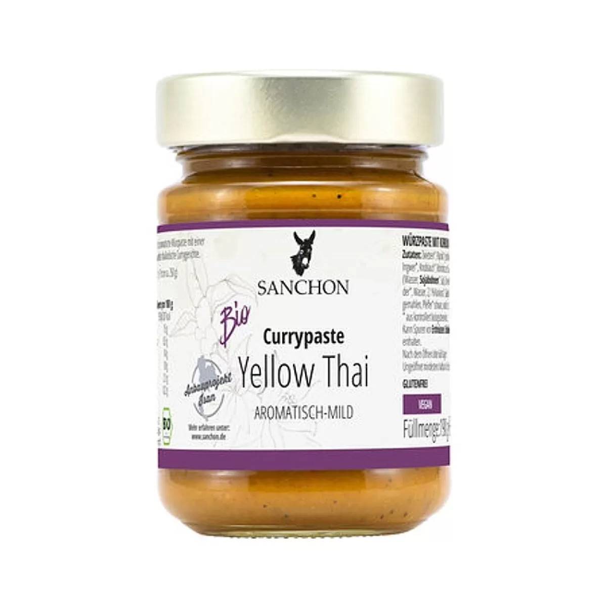 SANCHON YELLOW CURRY PASTE eko