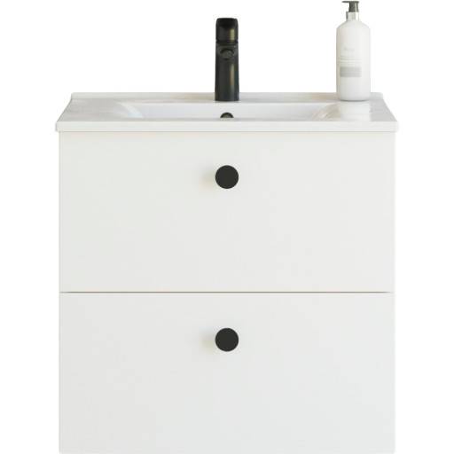 Dansani Mido+ møbelpakke, 61x45,5 cm, mat hvid