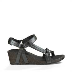 Teva Ysidro Universal Wedge Metallic Damesandal - Gunmetal