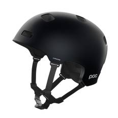 POC Crane MIPS | Cykelhjälm | Uranium Black Matt | Svart