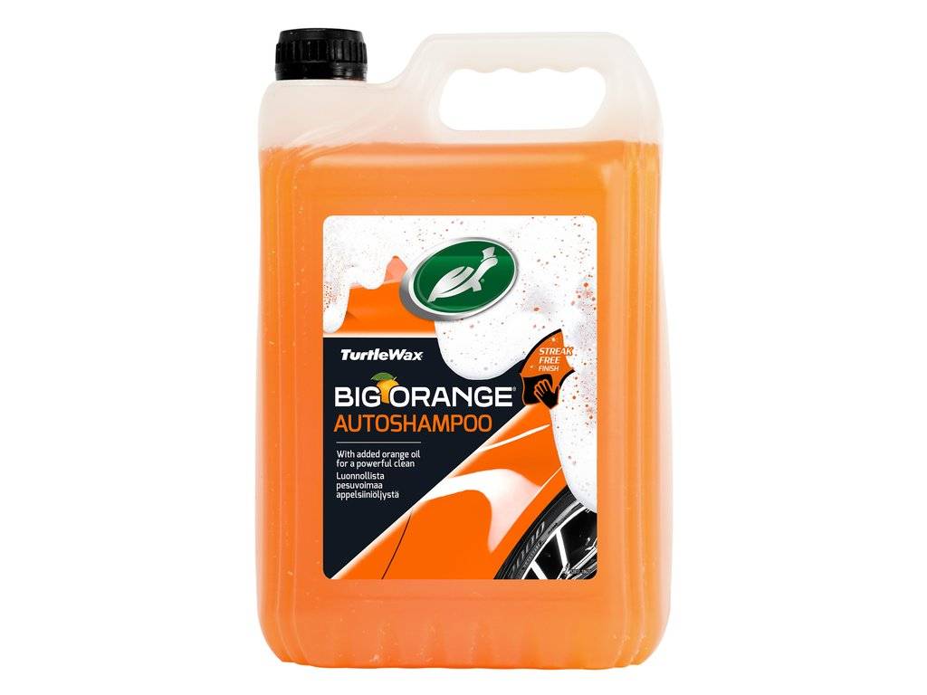 Autoshampoo - Turtle Wax Big Orange Shampoo - 5 ltr.