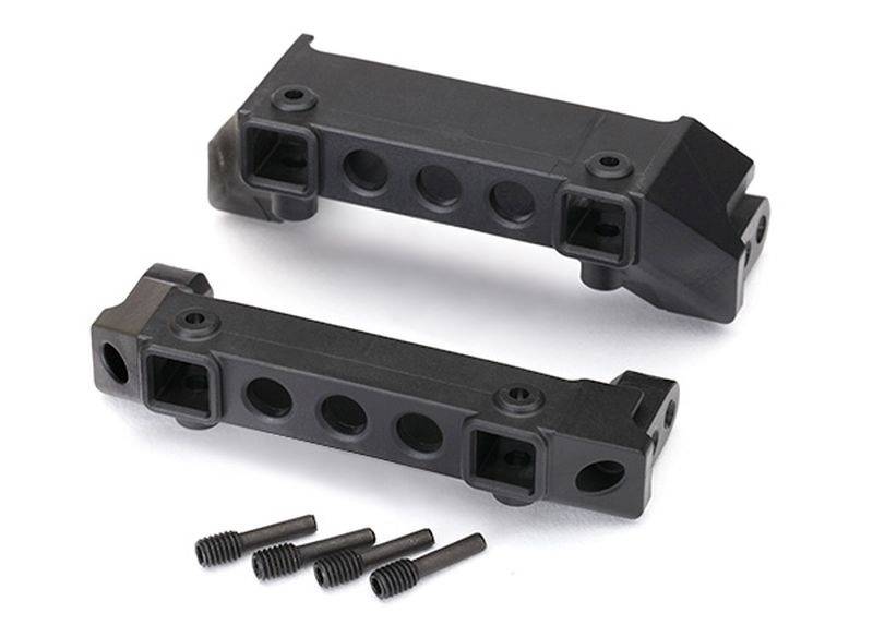 Traxxas TRX-8237 Bumper mounts  front & rear / screw pins