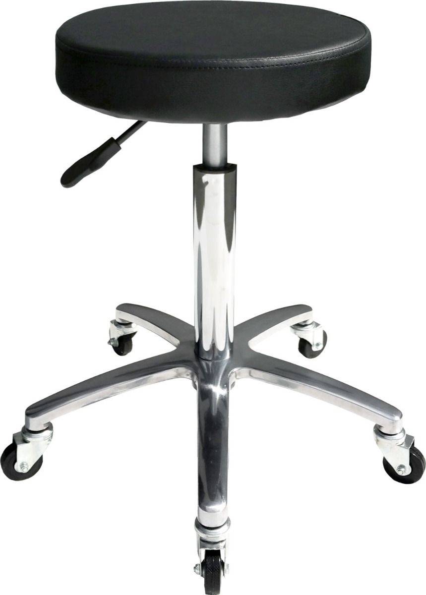 Hairway Stylists Stool Comfort Black