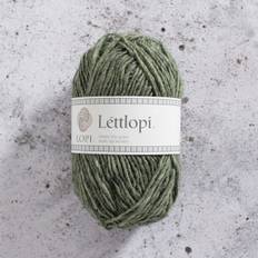 Léttlopi Garn Ull 50 g Ljusgrön Mel. (9421) Istex