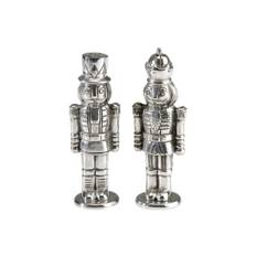 William nötknäppare salt- och pepparkar tenn - Silver (B: 2,5 x H: 8 x D: 2,5 cm)