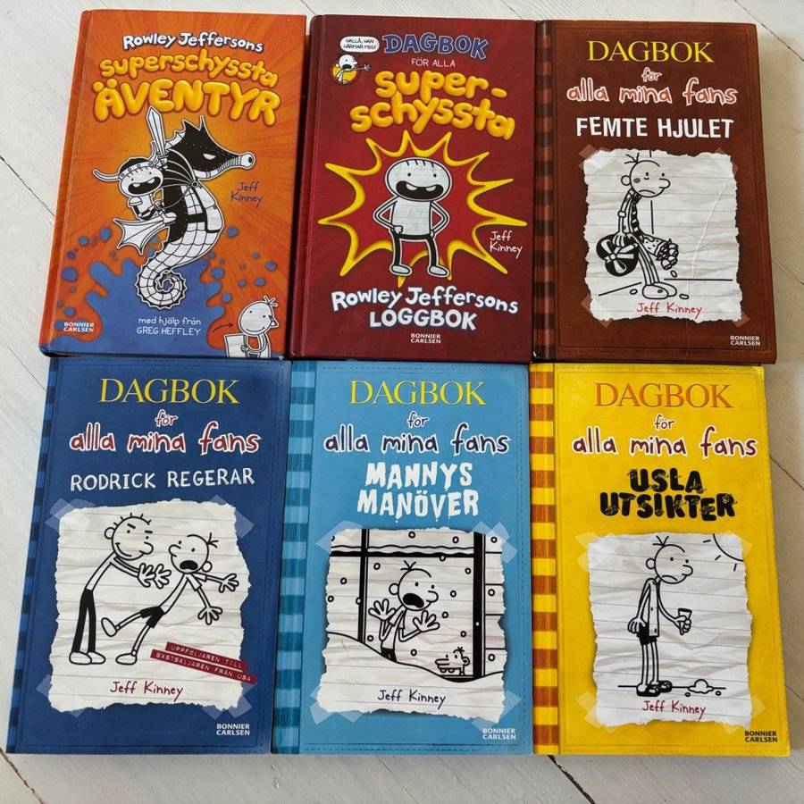 Böcker av Jeff Kinney, 2019