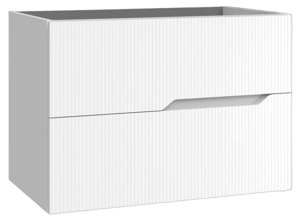 TVÄTTSTÄLLSSKÅP TENFORS BAMBU VIT MATT 80CM