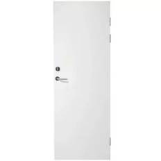 Swedoor Master BD30M/35dB massiv brand-/lyddør M10x20, 62x925x1940 mm højre, hvid