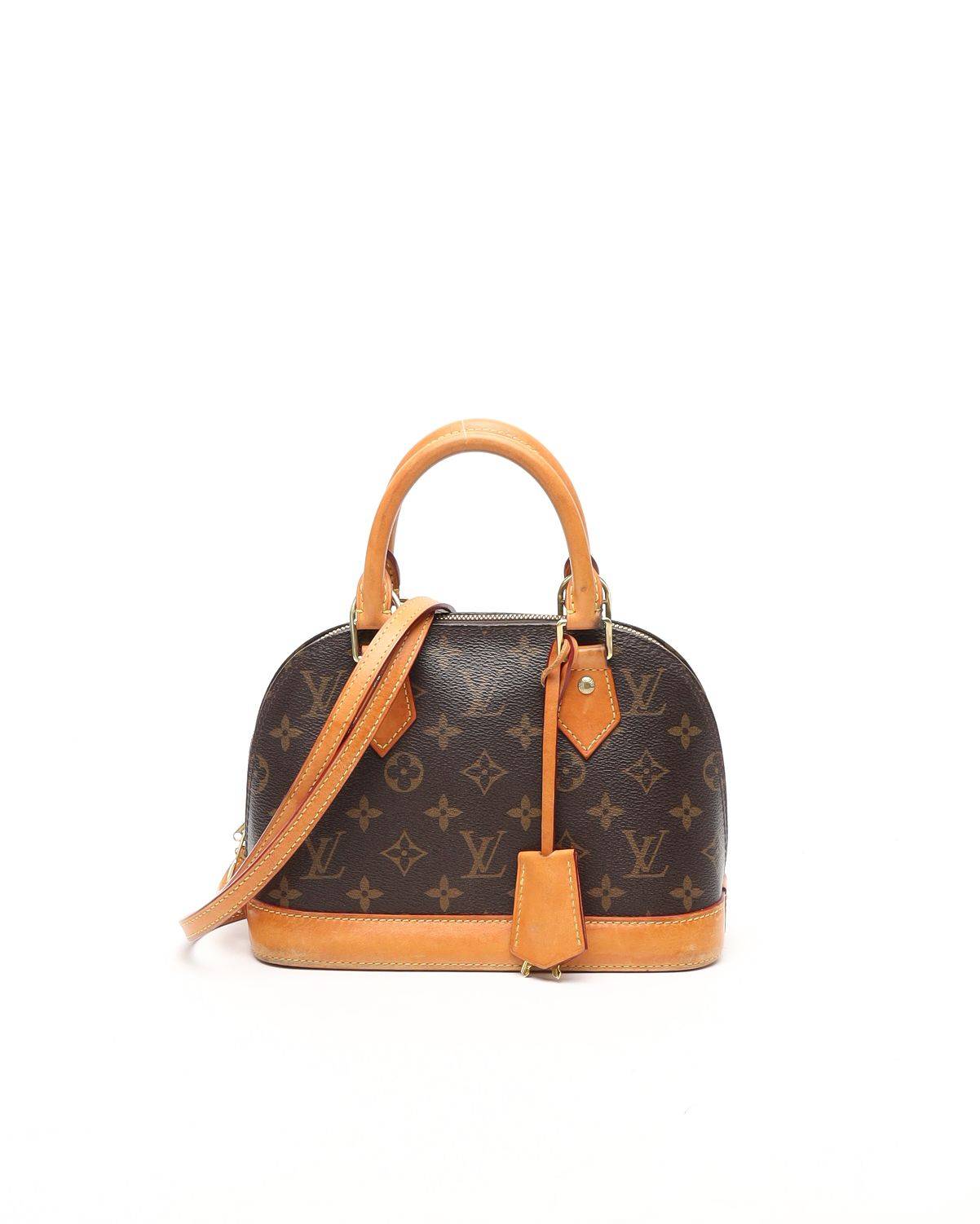 Louis Vuitton Monogram Alma BB Bag - Brown (One Size)