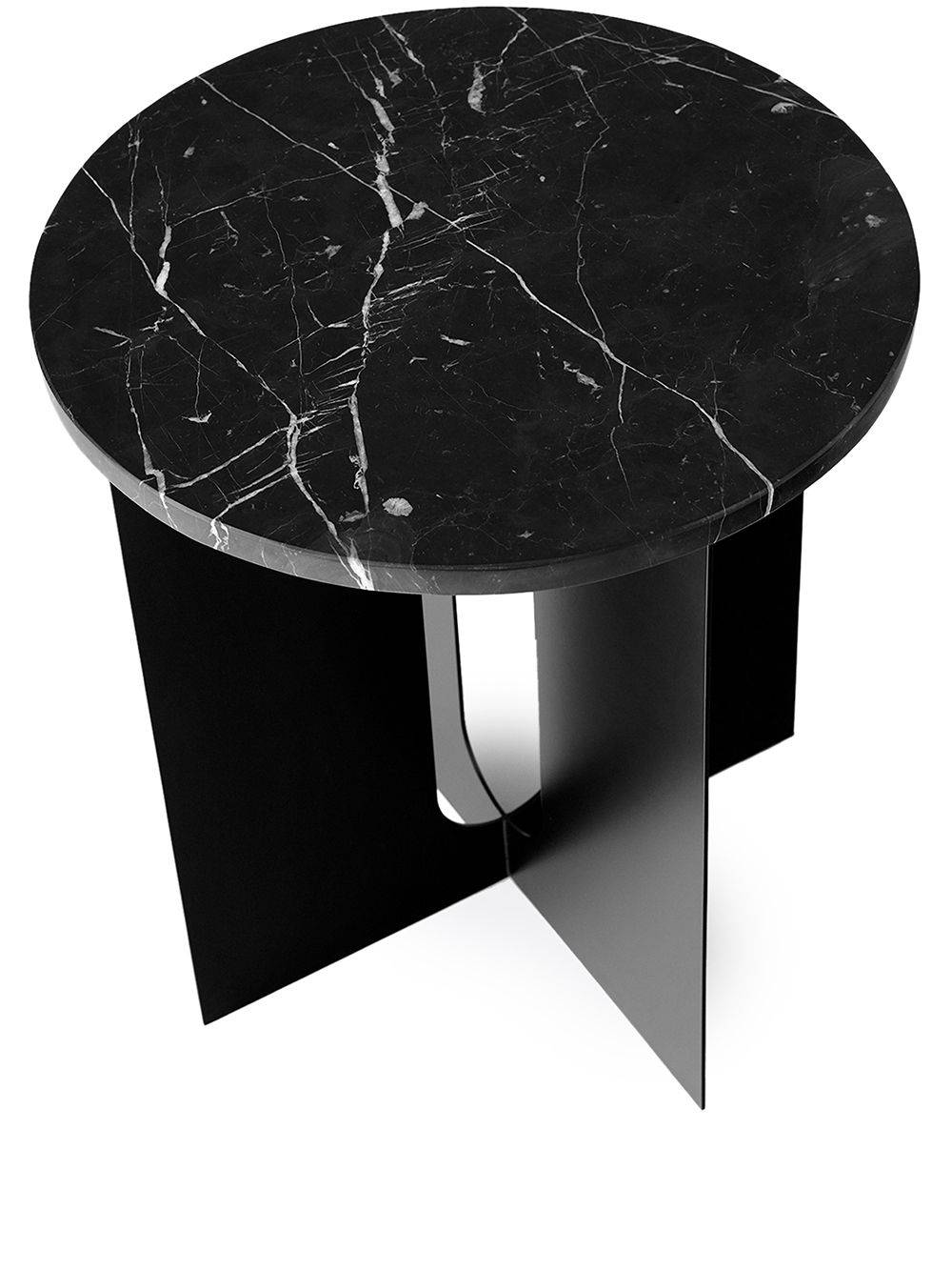 Audo - Androgyne sidobord - unisex - stål - OS - Svart
