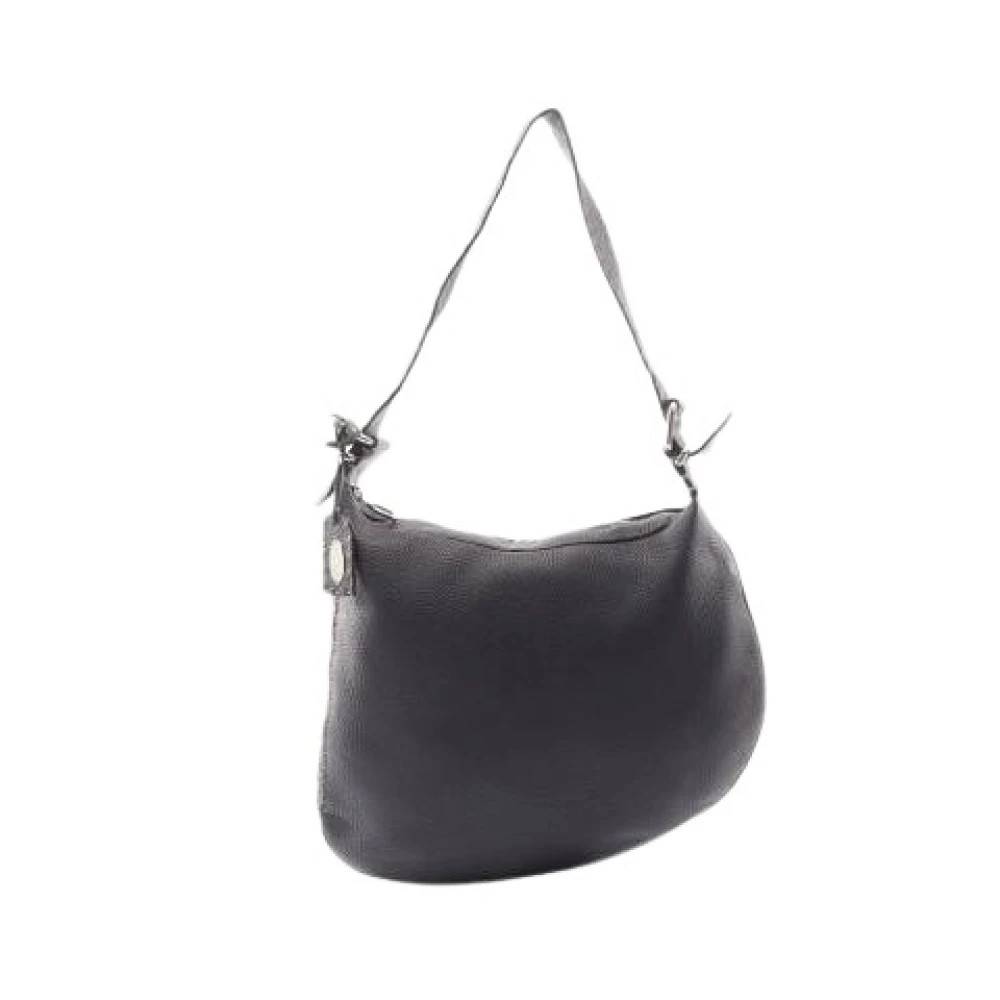 Fendi Vintage Pre-owned Vintage Skuldertaske - Vintage - Dame - Sort - ONE SIZE - Uld