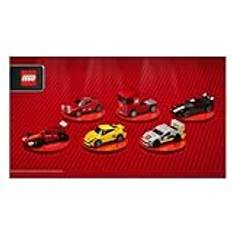 Shell V-Power Lego Ferrari komplett set ~ 6 bilar och 1 Pit Crew Polybags ~ 30190, 30191, 30192, 30193, 30194, 30195, 30196 av Shell V-Power Ferrari