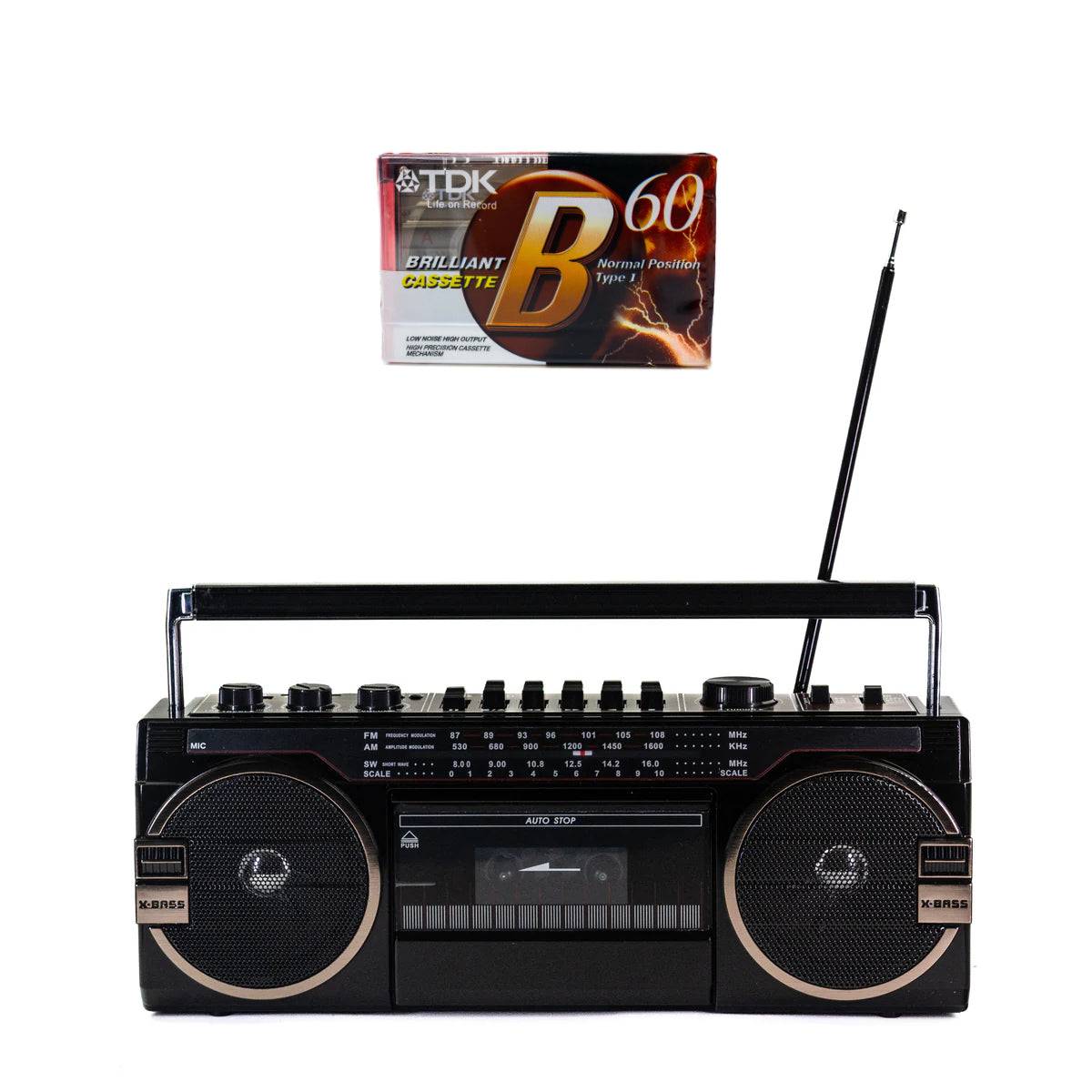 Studio 57 Cassette Player (FM & Bluetooth)