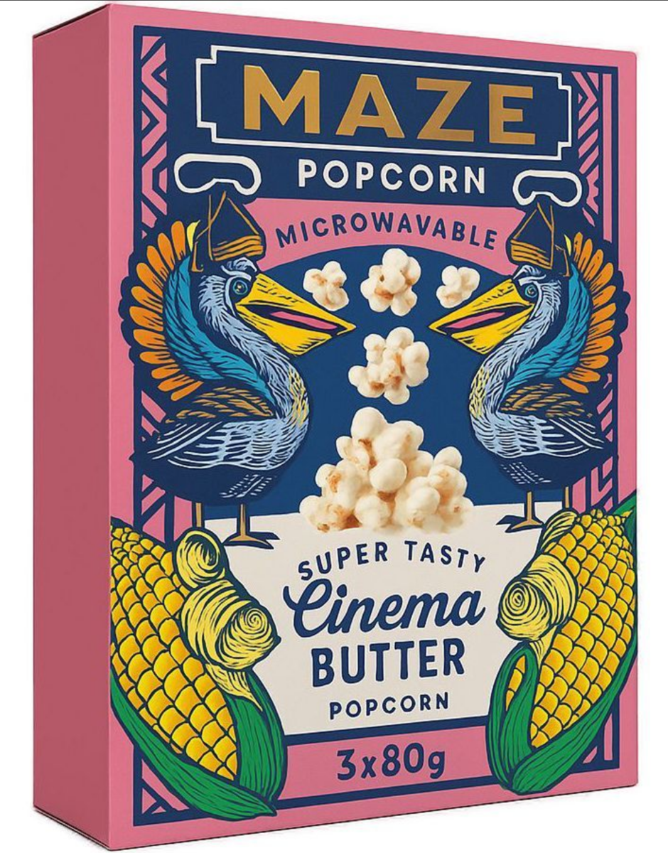 MAZE Popcorn - Cinema Butter.