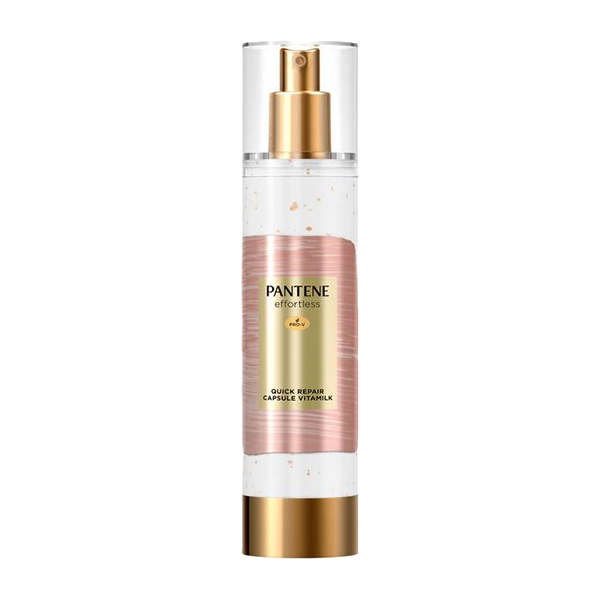 Pantene Japan - Effortless Quick Repair Capsule VitaMilk Leave-in Treatment - 90g - No Color