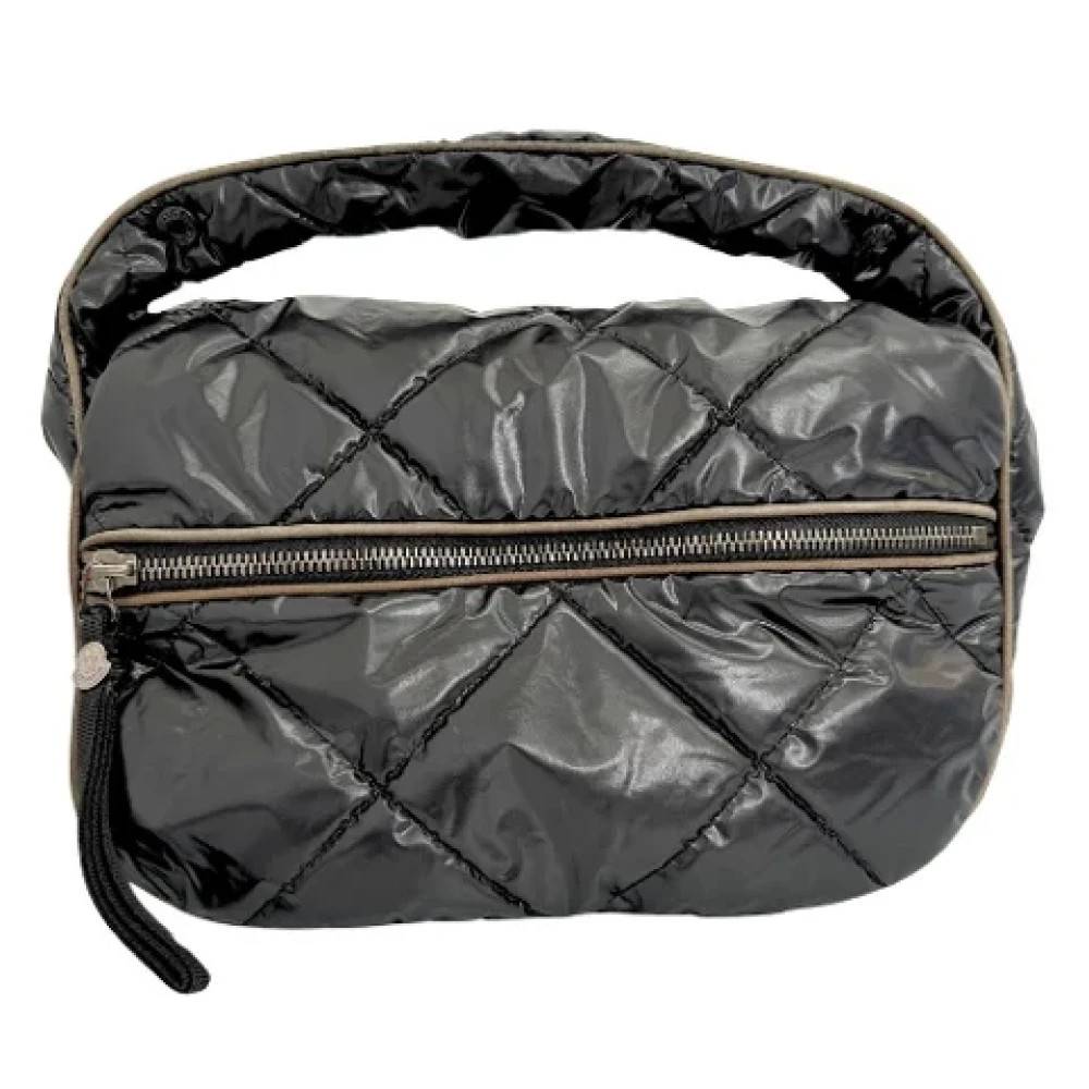 Moncler Pre-owned - Pre-owned Canvas axelremsvskor Vintage - Dam - ONE Size - Nylon